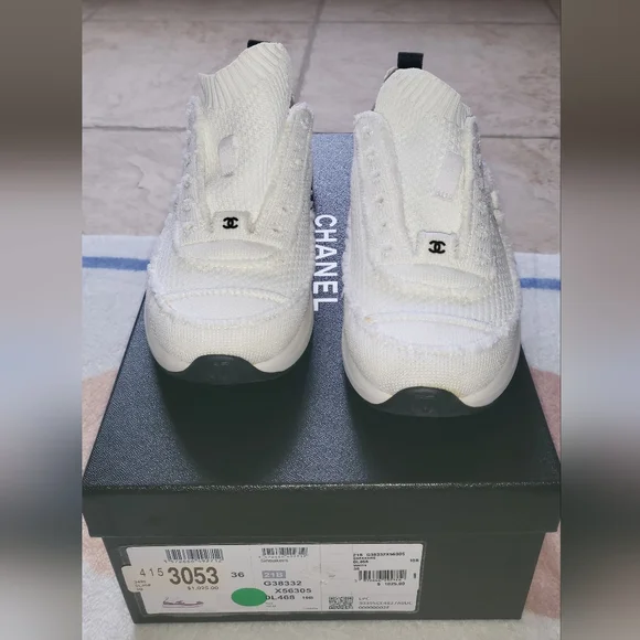 CHANEL Shoes Chanel Sneakers Poshmark